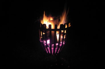 Einer Der Feuerkörbe