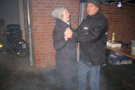 Auch Tanzen macht warm!